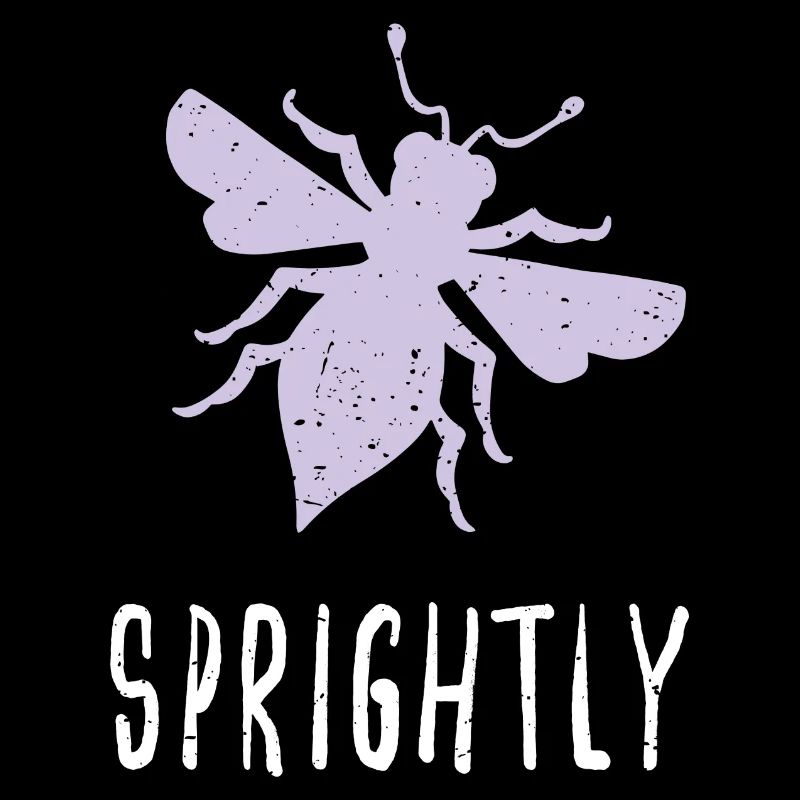 Lila Pastell Bee Sprightly Biene Be Sprightly
