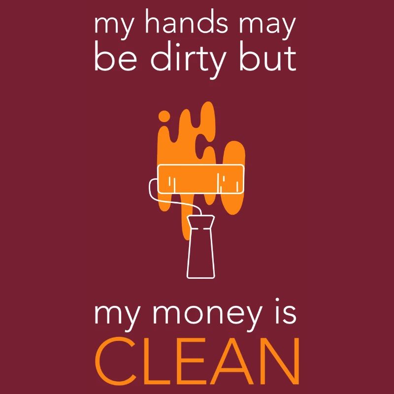 Maler Handwerker Beruf Spruch Geschenk