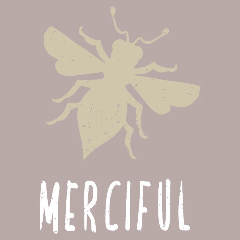 Beige Bee Merciful Biene Be Merciful