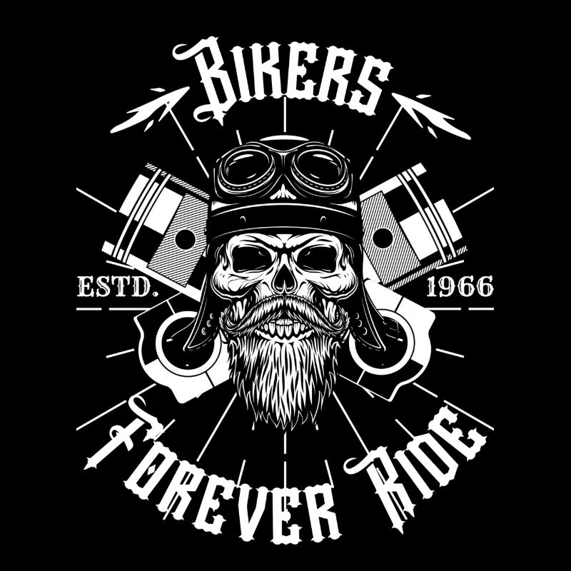Ich bin ein Biker.