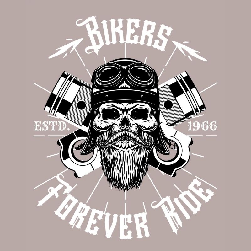 Ich bin ein Biker.