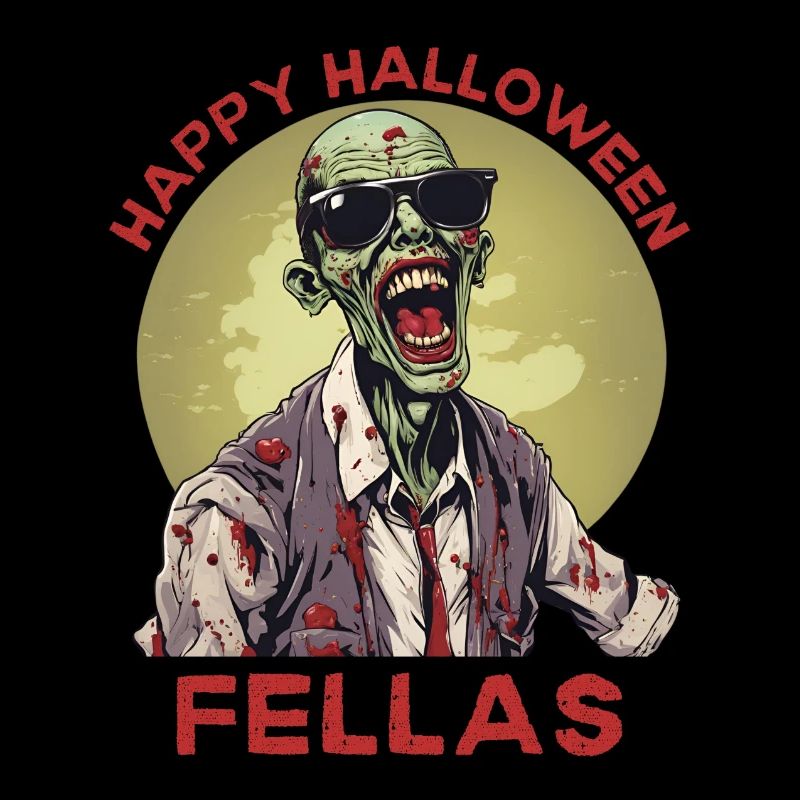 joyeux Halloween Fellas Zombie