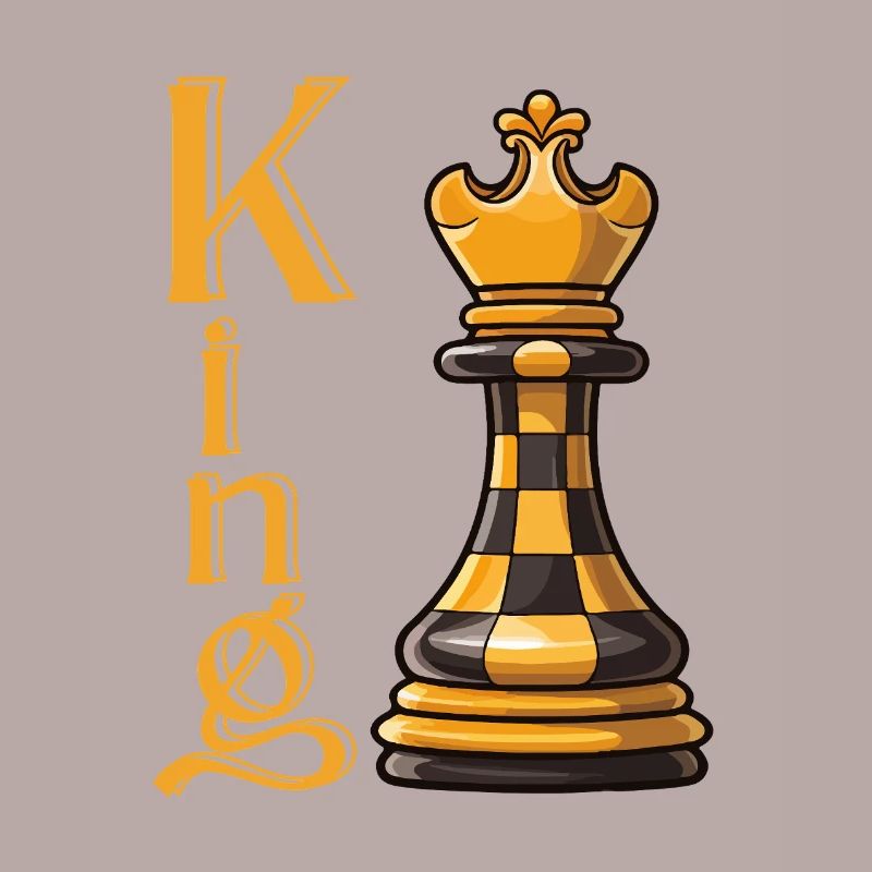 Roi des échecs Élégance