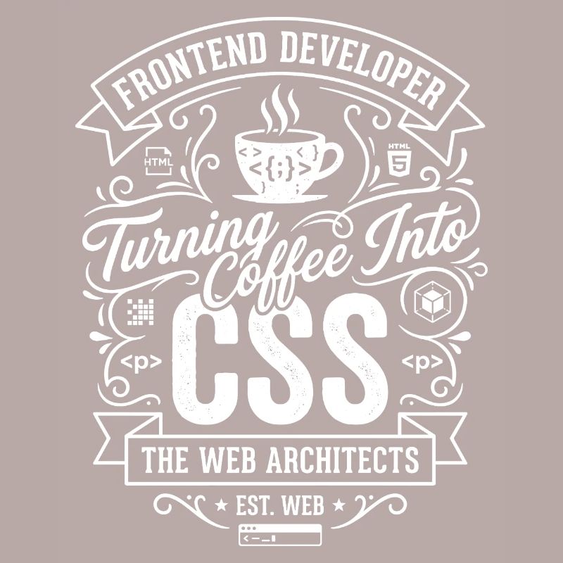 Frontend Coffee CSS Tee