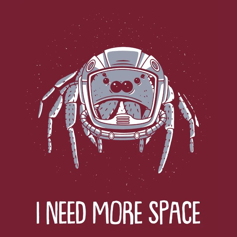 Spider Astronaut I Need More Space