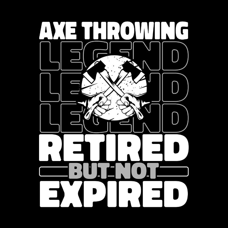 Axe throwing Retired axe throwers