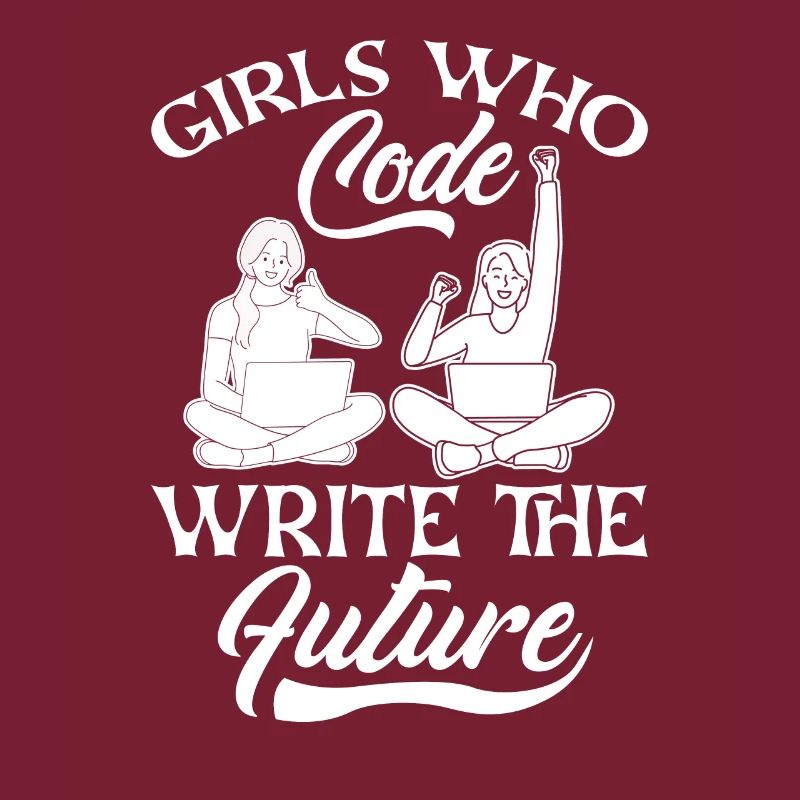 Développeur Coder Programmeur Girl