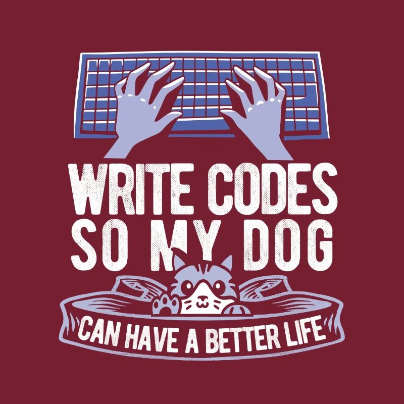 Entwickler Coder Programmierer Katze