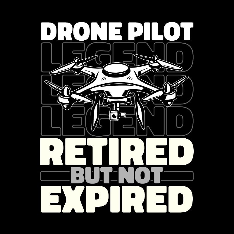 Drone Quadcopter retiré