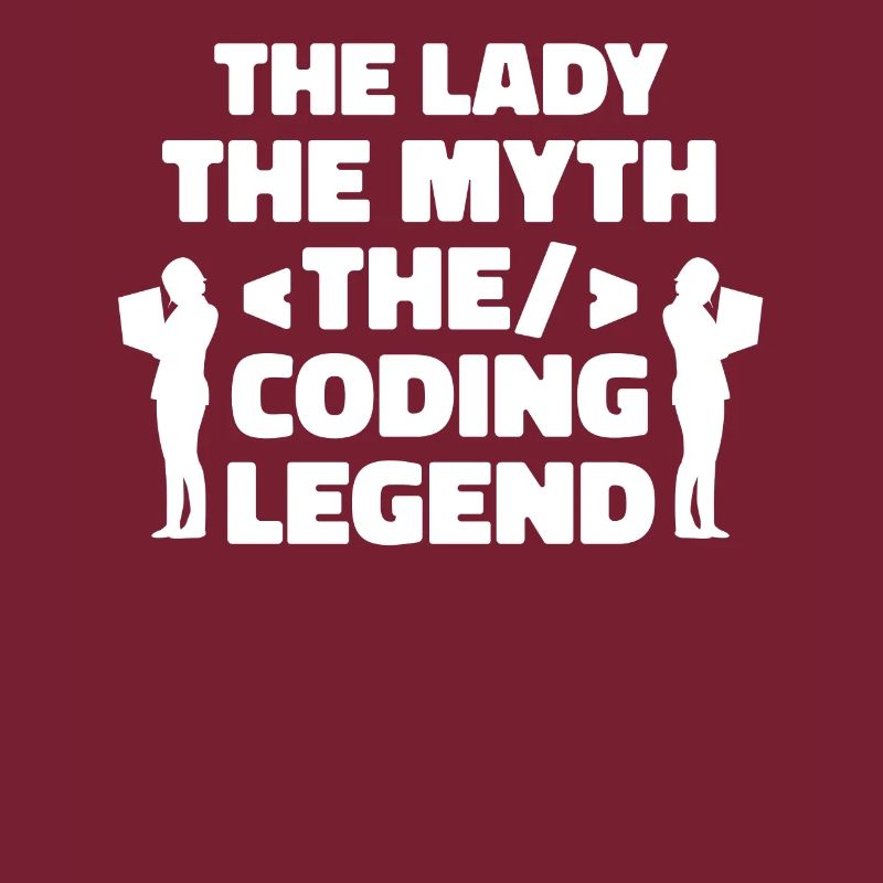 Développeur Coder Programmeur Lady