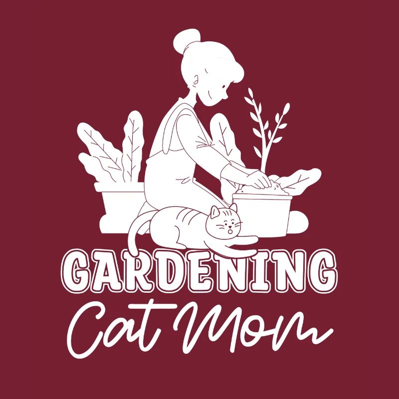 Hobbygärtner Garten Mutter Gartenkatze