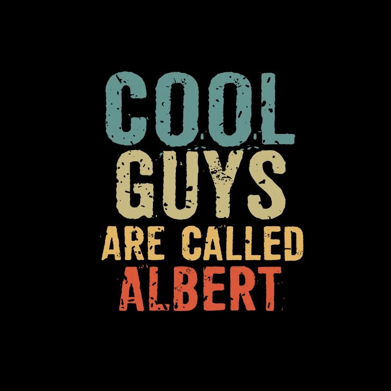 Les mecs cool s’appellent albert