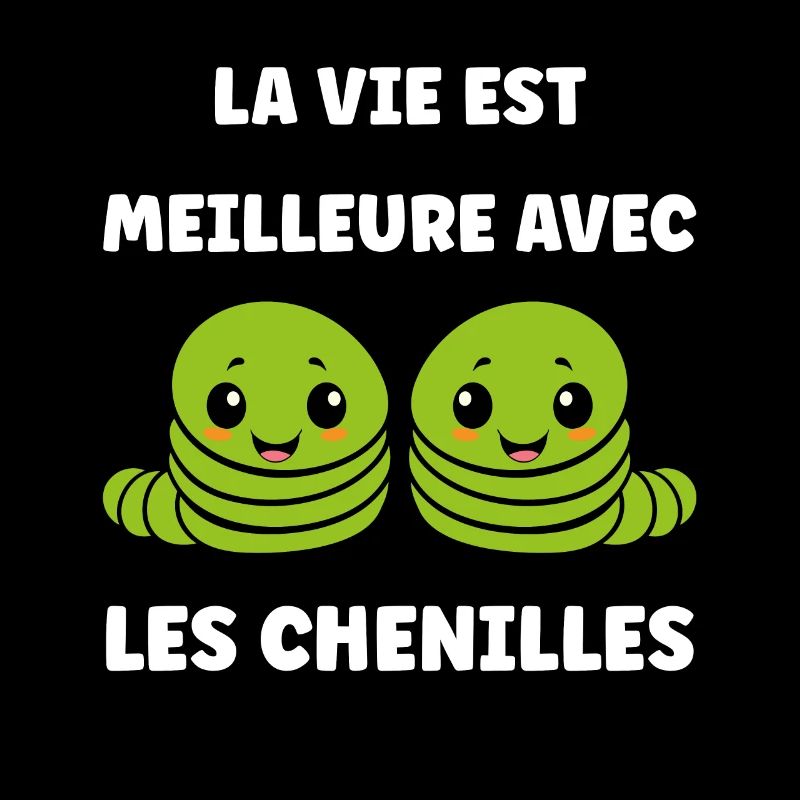 Chenilles insecte Amour petite chenille