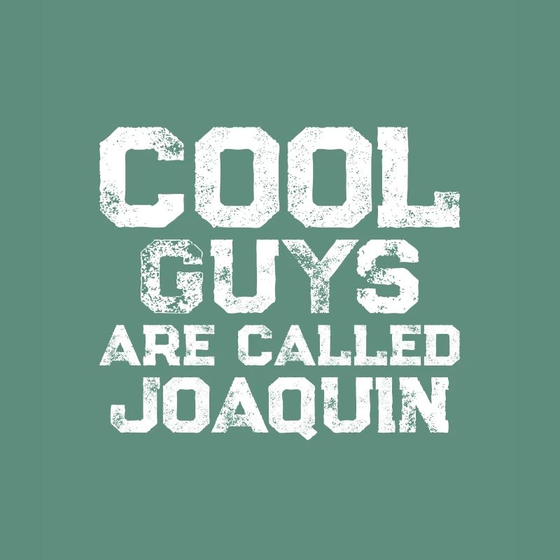 Les mecs cool s’appellent Joaquin