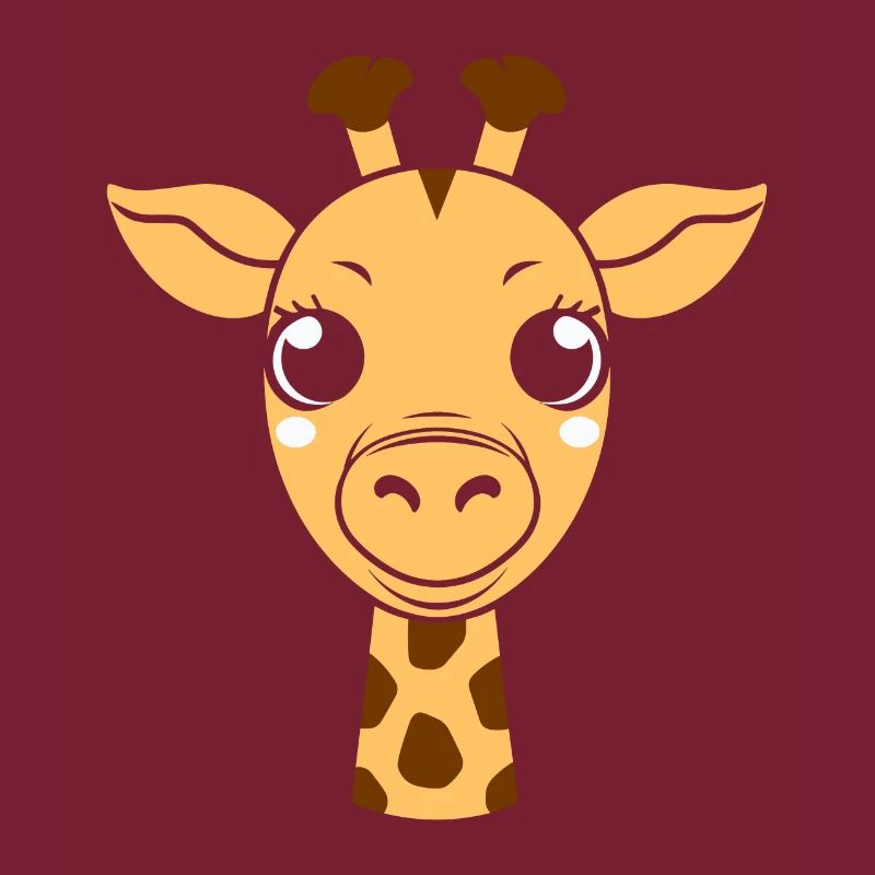 Kopf der Giraffe