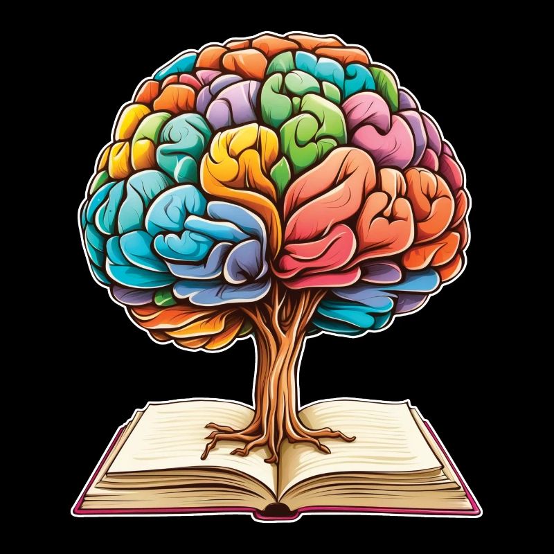 Reading Forms Mindset Growth Artwork Tree