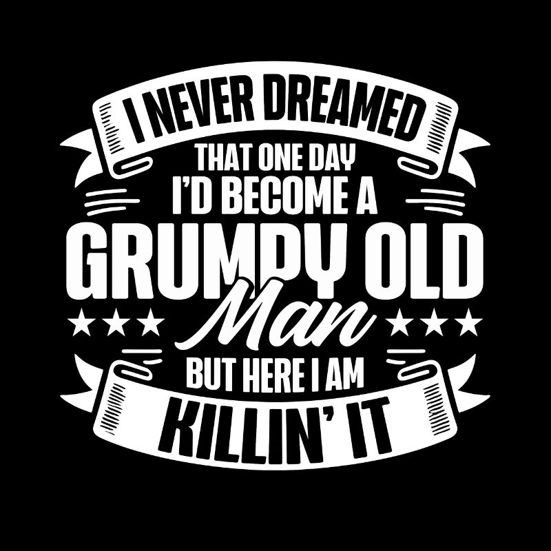 Opa Großvater Geschenkidee Become A Grumpy Old Man