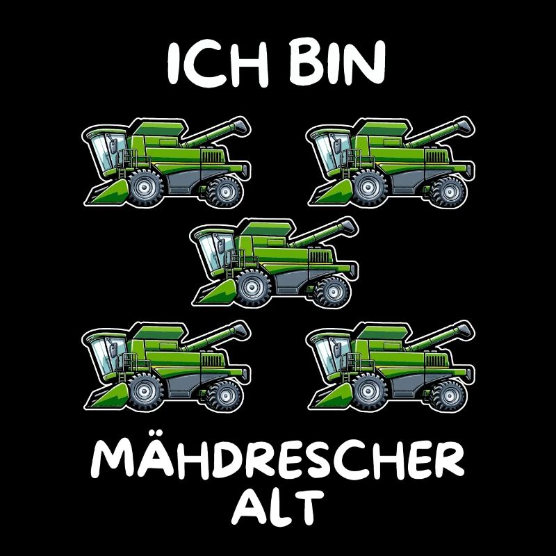 Ich bin 5 Mähdrescher alt 5. Geburtstag