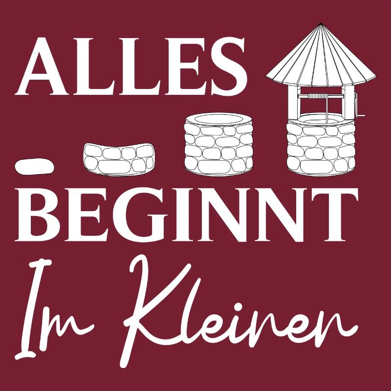 Construction de puits Tout commence dans le constructeur de petits puits