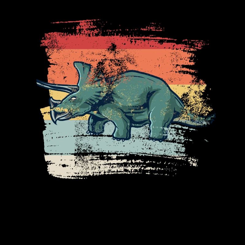 Retro Triceratops