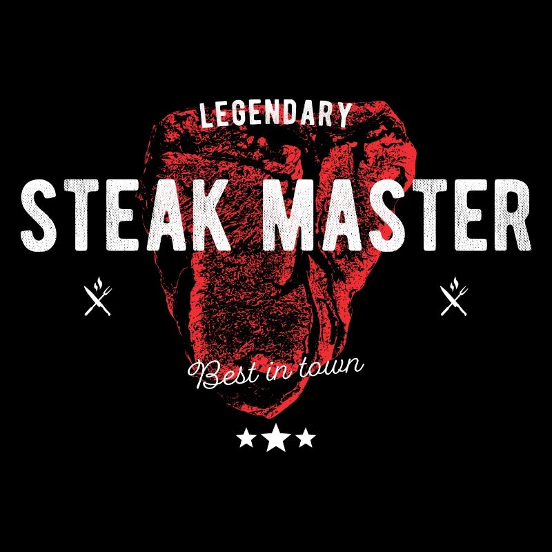Steak Master [ DEIN NAME ] personalisierbar