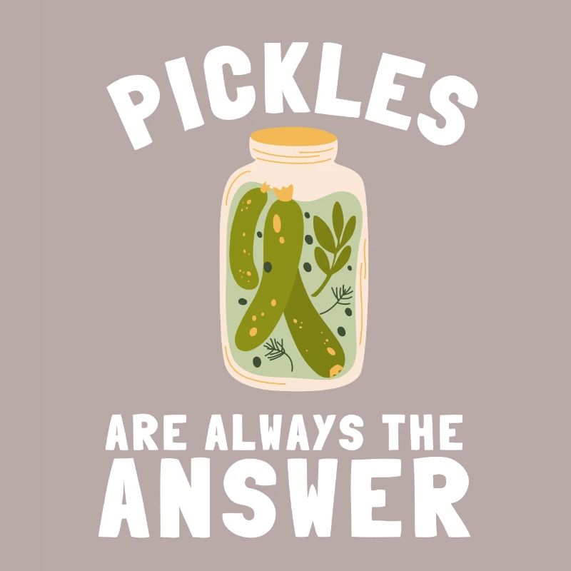 Cornichons Concombre Cornichon Lover Pot de cornichon en conserve