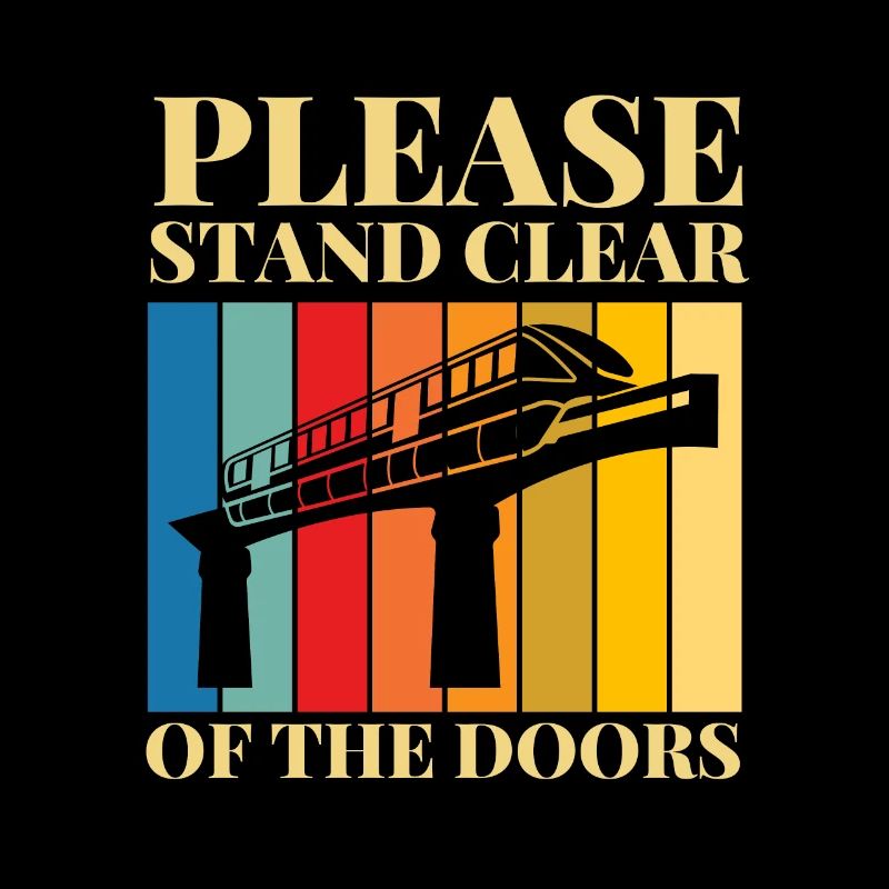Public Transportation Stand Clear Of