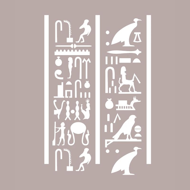 Hiéroglyphes égyptologue, Égypte ancienne
