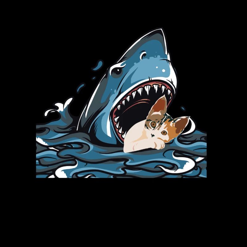 Chat mangeur de requins