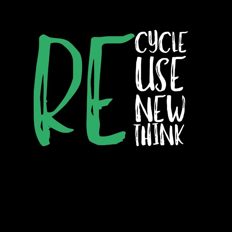 Recycle Réutiliser Renew Rethink Wind Turbine - Wind