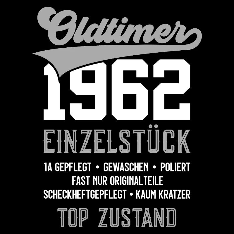 OLDTIMER 1962 EINZELSTÜCK 64. GEBURTSTAG