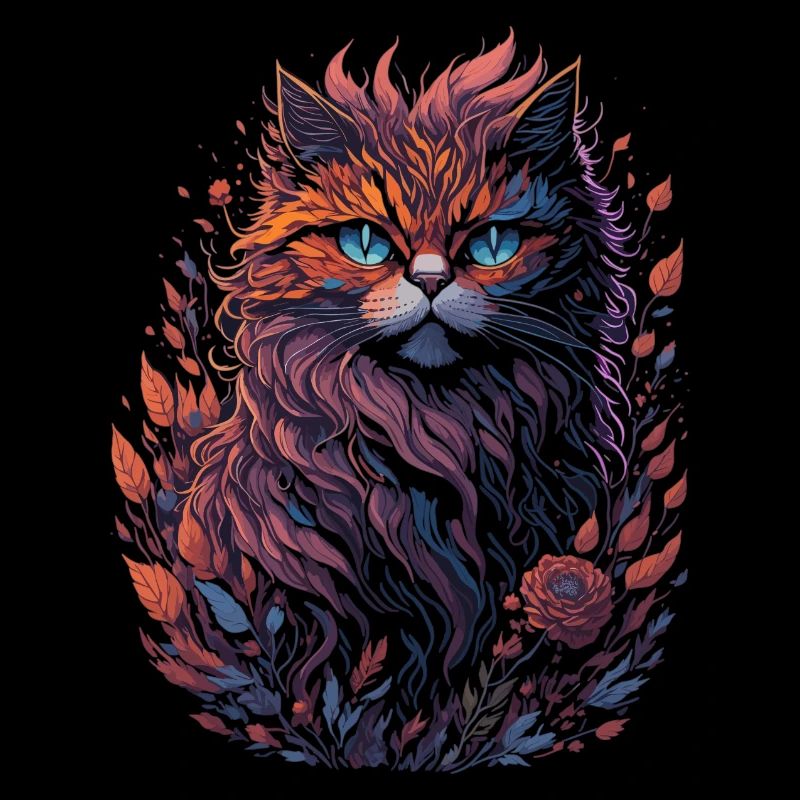 Flower Cat