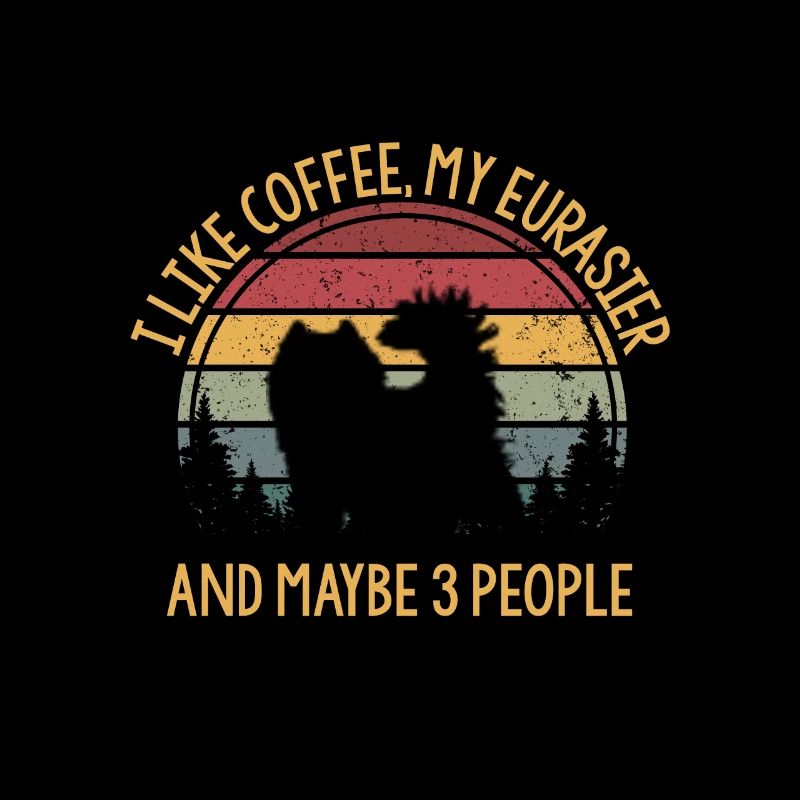 Le café et mon eurasier Kaffee