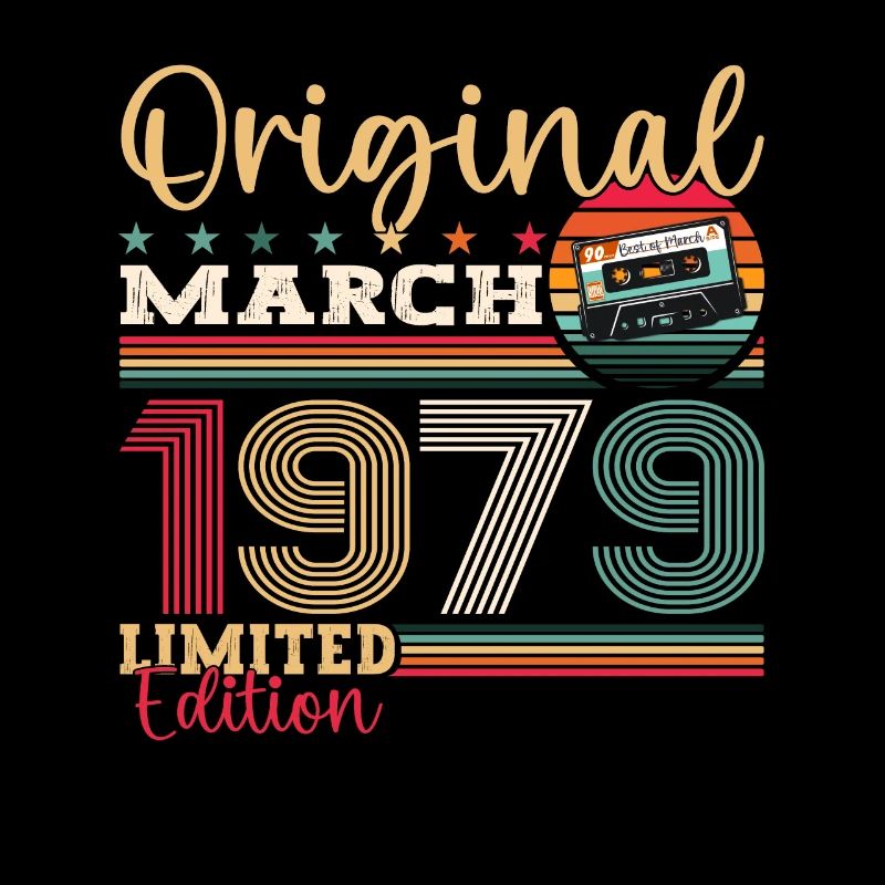 45e anniversaire mari mars 1979 Mixtape Cassette