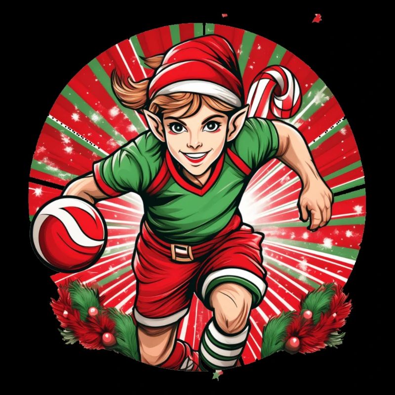 Elfe de Noël Handball
