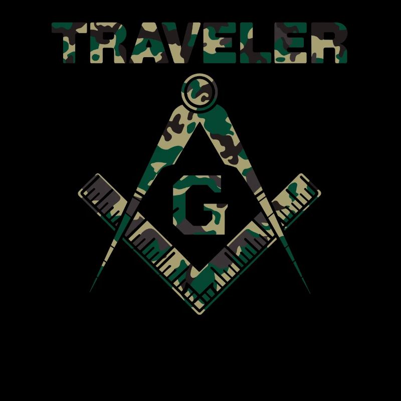 Traveller Mason Masonic Camo Freemason