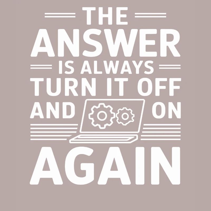 Administrator Support Nerd Computer Tech