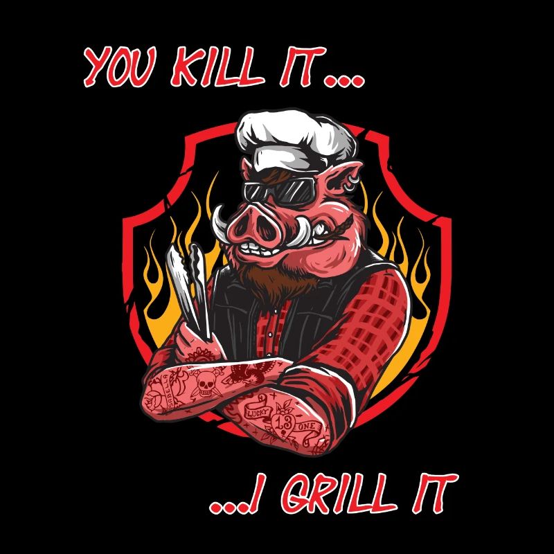 Barbecue - You kill it .... I grill it