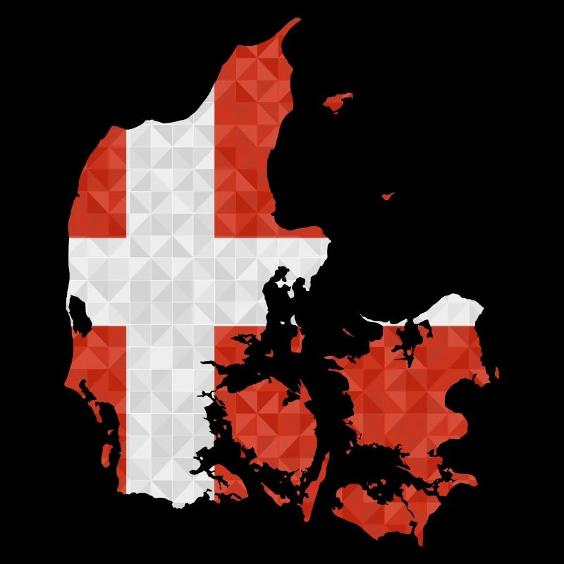 Danemark Drapeau en Espagne Espagne