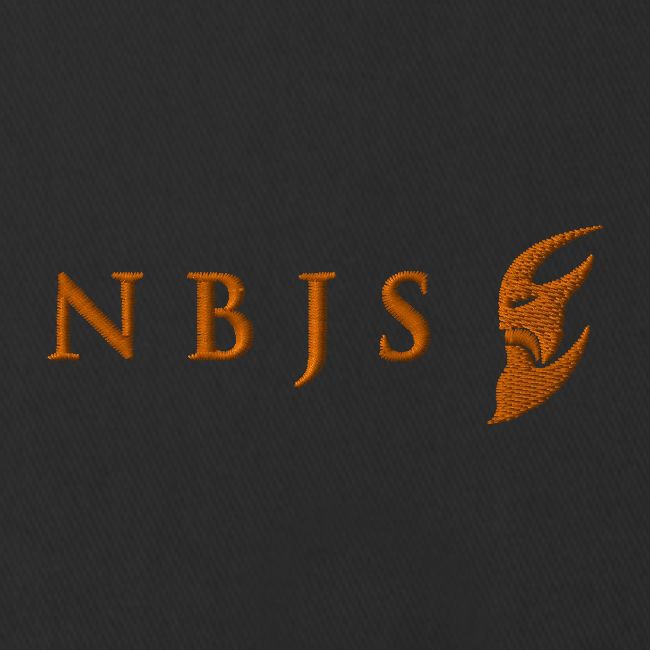 NBJS embroided orange logo