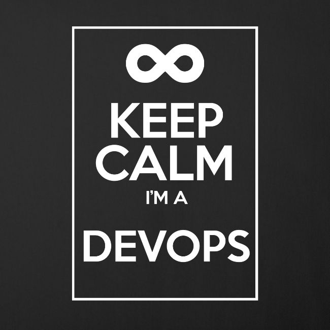 Keep Calm I'm a devops