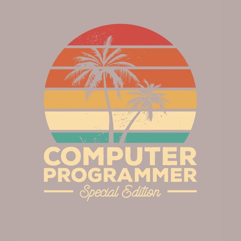 Retro Computerprogrammierer Sonderedition