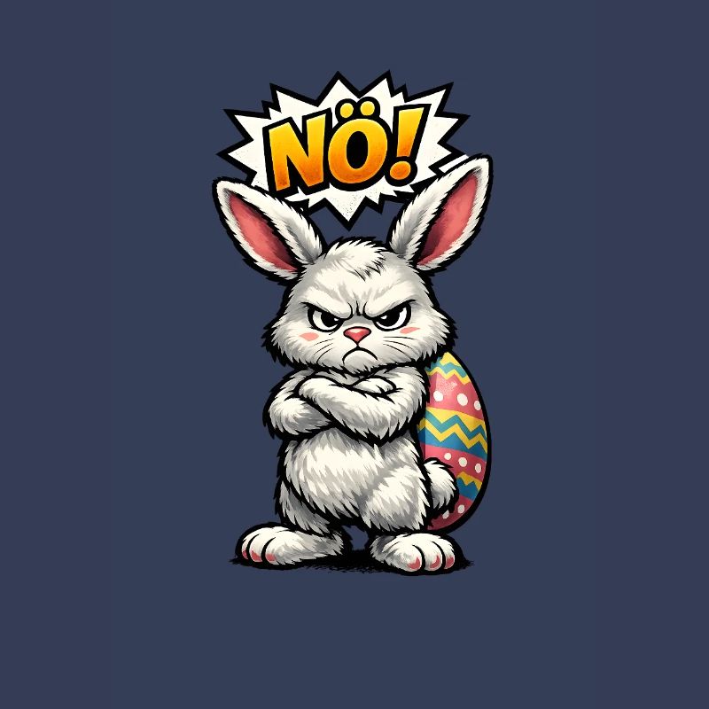 Nope Easter Bunny Easter