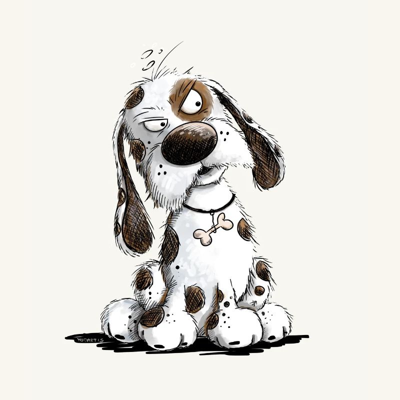 Nope Dog Saying Statement Grumpy