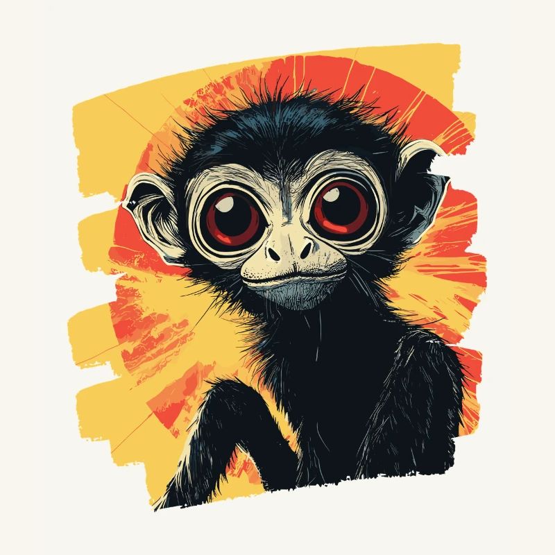 Spider Monkey Retro