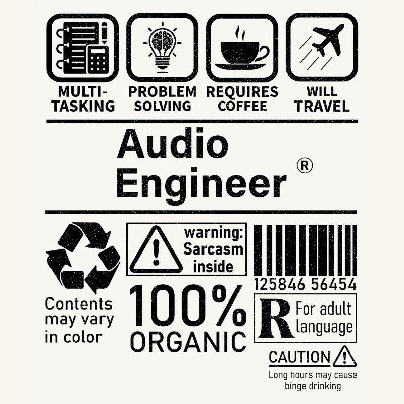 Audio Engineer multi tasking problem solving