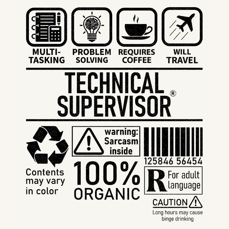 Technical Supervisor multi tasking problem solving