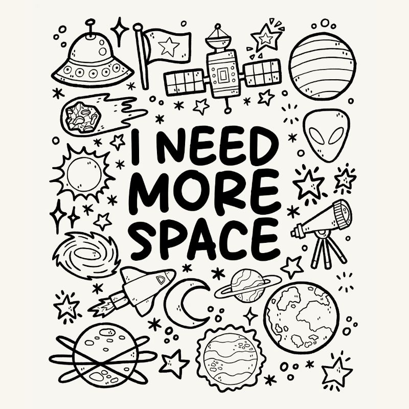 J’ai besoin de plus d’espace... euh, l’espace !