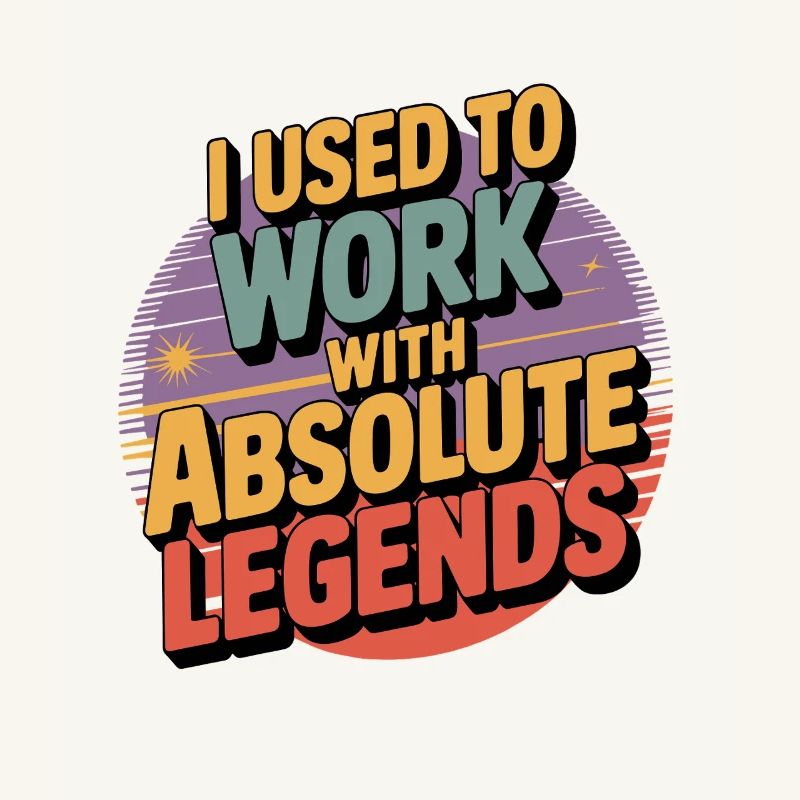 J’avais l’habitude de travailler avec Legend