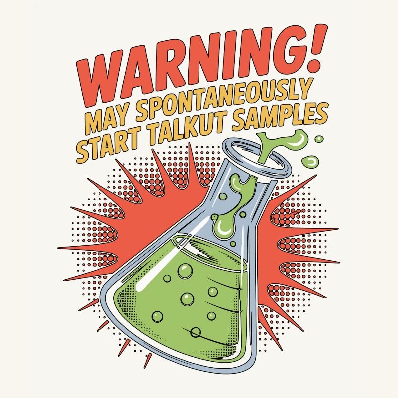Lab Technician Warning May Spontaneously Scientist